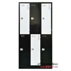 철제캐비넷 옷장(락카) 3x6 -6인용 / 2색