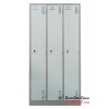 철제캐비넷 옷장(락카) 3x6 -일자3인용 / 기성색